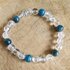 Bergkristal armband met apatiet _