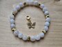 Maansteen armband met vlinder_