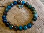 Chrysocolla armband met vlinder_