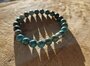 Chrysocolla armband | Balans, heling & zelfexpressie | Lumeria_