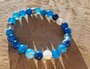 Blauwe Agaat Powerbead Armband – Bescherming & Rust_