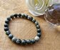 Groene Versteend hout armband Het oeroude hout | Lumeria_