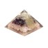 Orgoniet piramide gouden driehoek met Bloem des Levens_