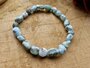 Larimar armband nuggets | Bij jezelf blijven & rust | Lumeria_