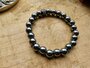Hematiet Powerbead Armband 8 mm – Aarding, Kracht & Focus_