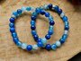 Blauwe Agaat Powerbead Armband – Bescherming & Rust_