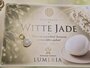 Witte Jade Hanger goudkleur – met Witte Jade kaart_