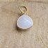 Witte Jade Hanger goudkleur – met Witte Jade kaart_