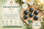 Drakensteen Hart 12 mm – kracht, groei & levensenergie 🐉💚_