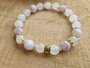 Witte Jade & Kunziet Armband – Christusbewustzijn, liefde & zuiver licht_