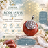 Rode Jaspis Bloem van het Leven Hanger – aarding, kracht & levensenergie ❤️_