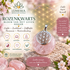 Rozenkwarts Bloem van het Leven Hanger – liefde, zachtheid & harmonie_