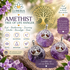 Amethist tree of life hanger – rust, bescherming & bewustzijn_